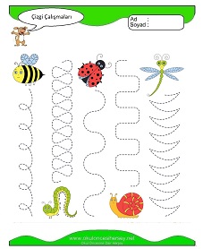 Çizgi Çalışma Sayfaları
